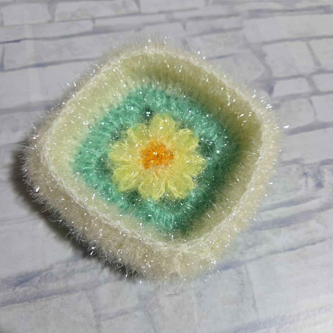 専用！　韓国たわし糸　石鹸入れ