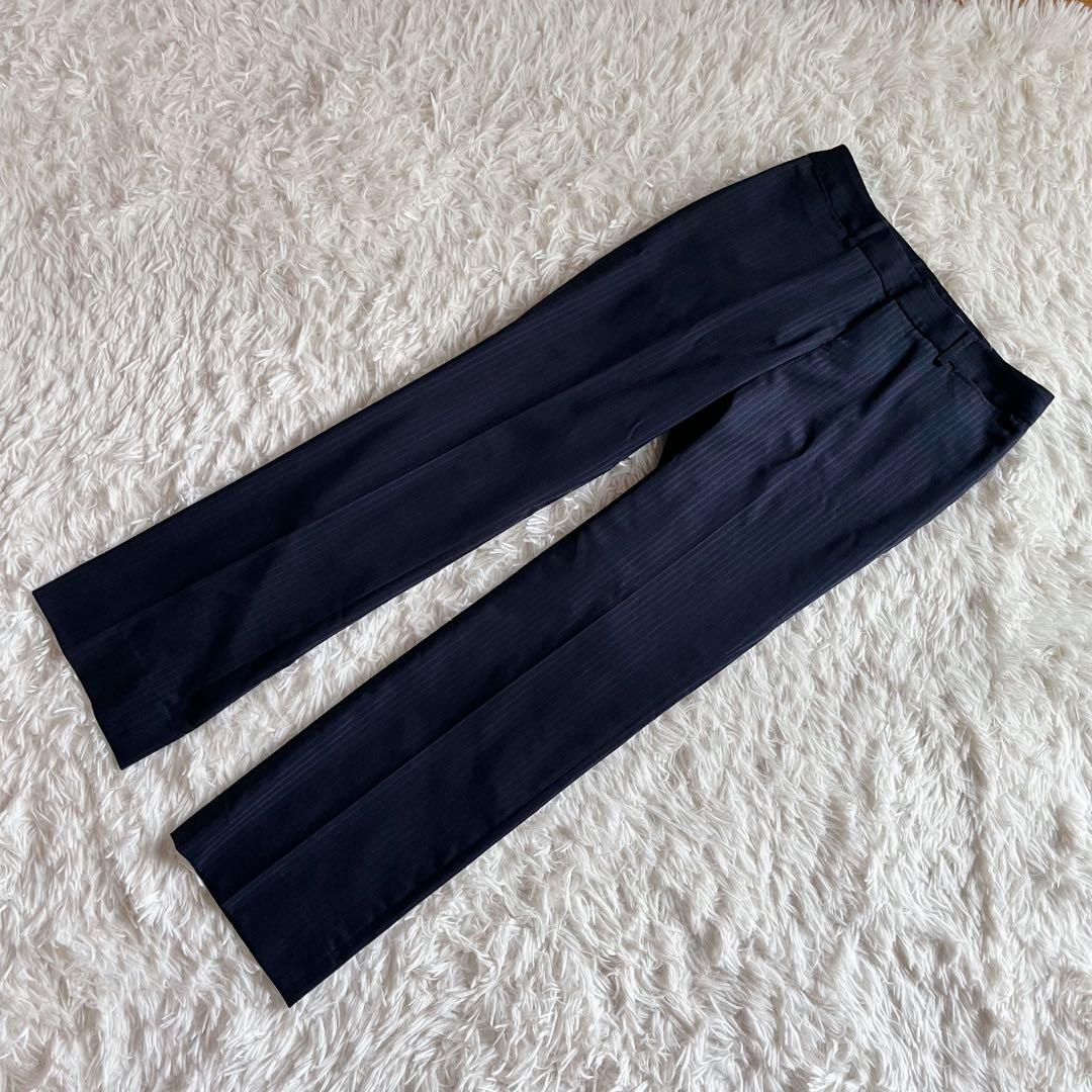 【2点まとめ】オリヒカ　パンツスーツ　グレー+レミュー　セットアップ　ネイビー