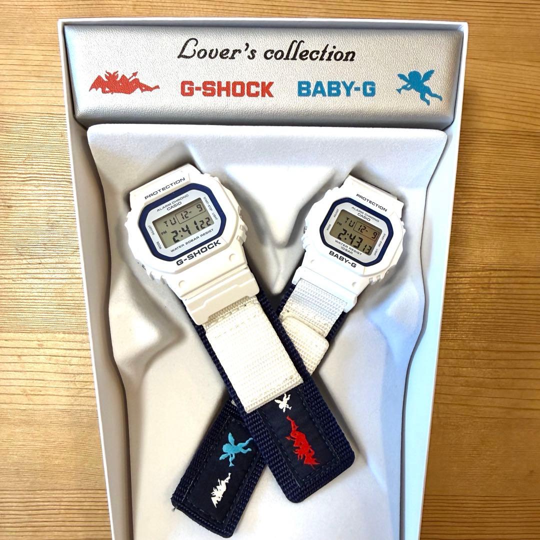 G-SHOCK　ラバーズコレクション　LOV-23A-7JR天使と悪魔　ペア
