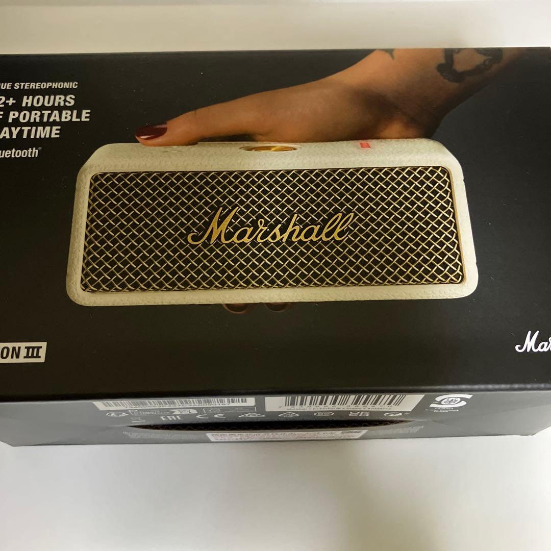 Marshall Emberton iii ワイヤレスポータブルスピーカー