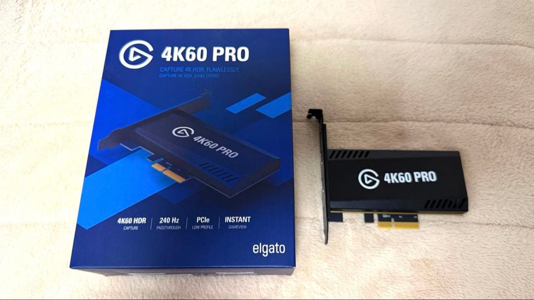 Elgato 4K60 Pro MK.2 PCIe キャプチャーボード