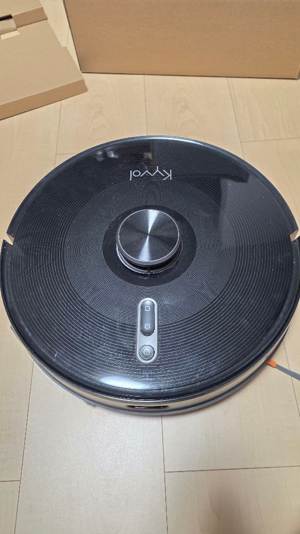 【美品】Kyvol S31 ロボット掃除機 本体　吸引 水拭き両用　自動ゴミ収集