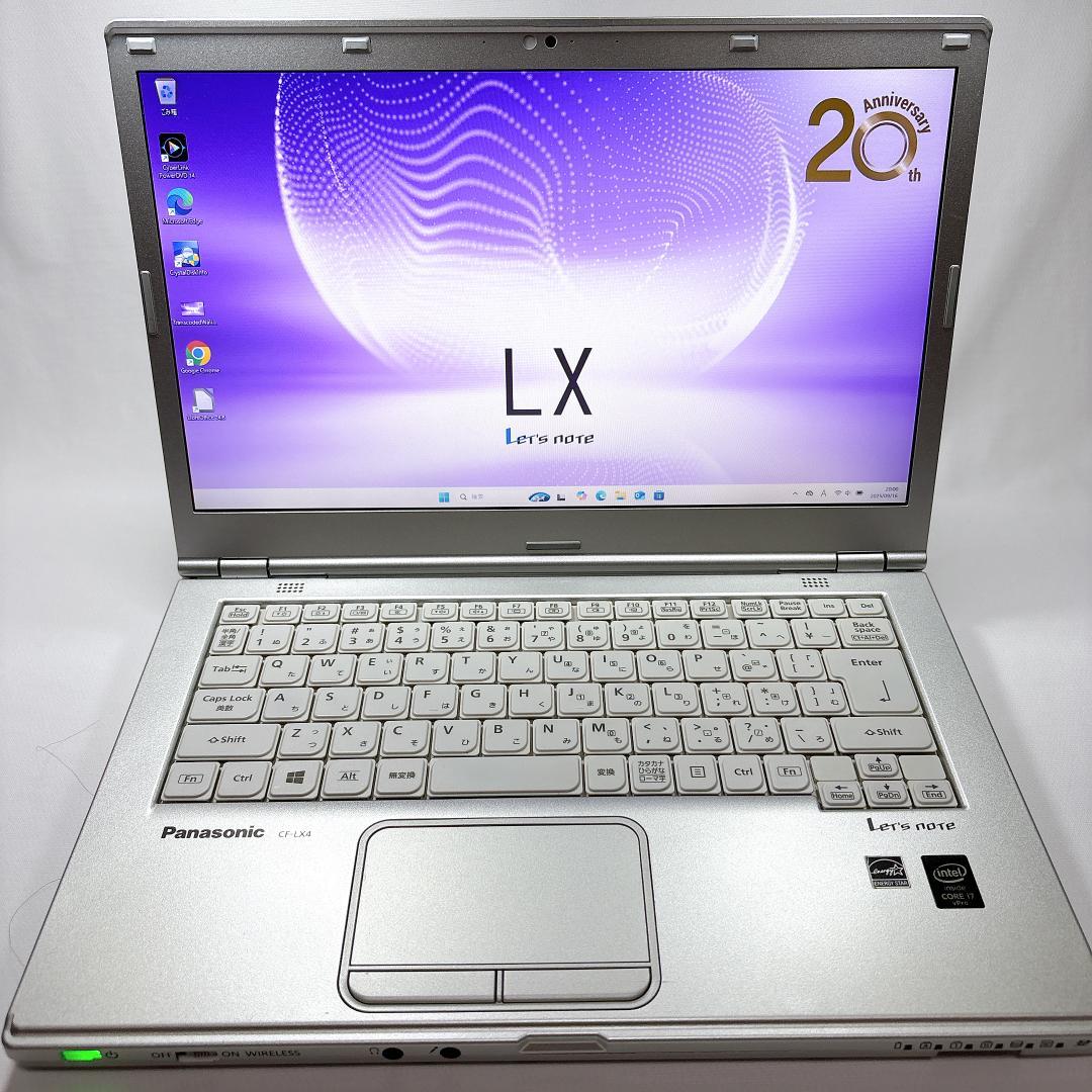 ★20周年モデル★メガ盛り Panasonic レッツノート CF-LX4