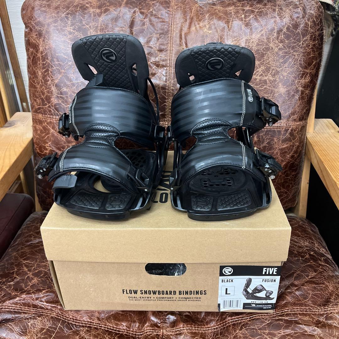 Flow Five ビンディング ブラック L