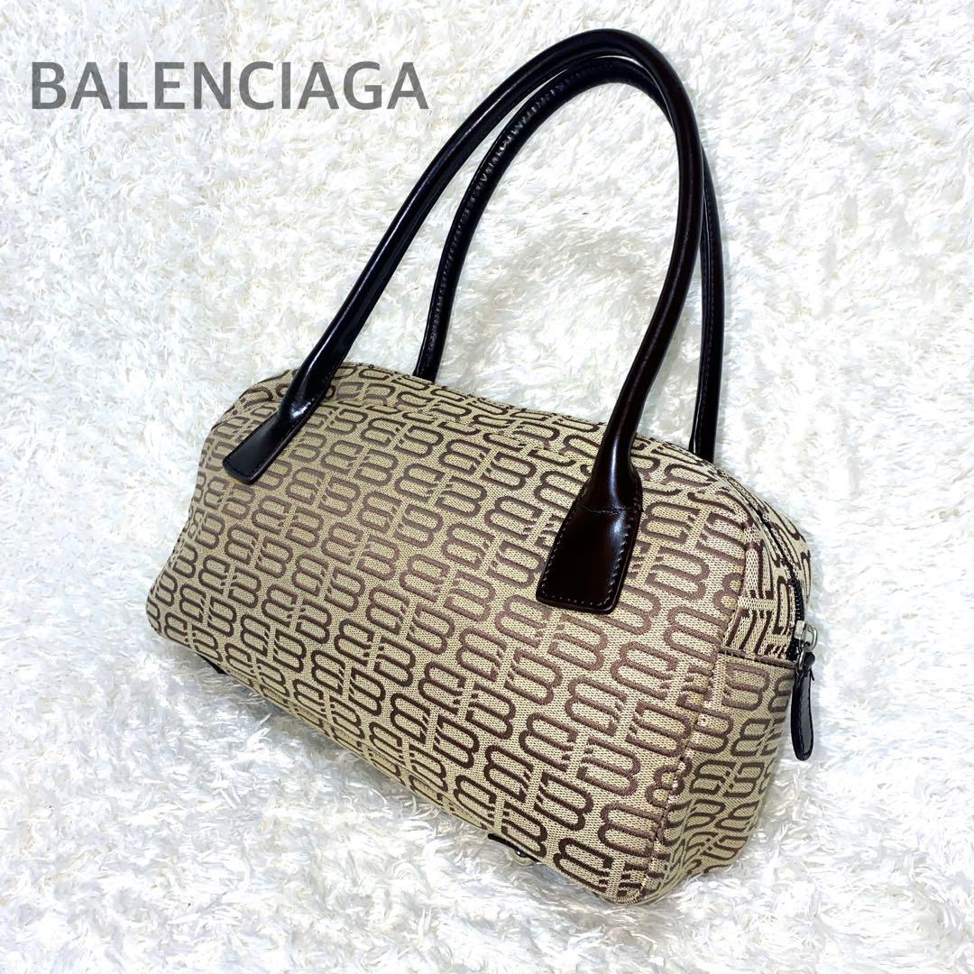 BALENCIAGA バレンシアガ　BBロゴ　モノグラム　ミニボストン　バッグ
