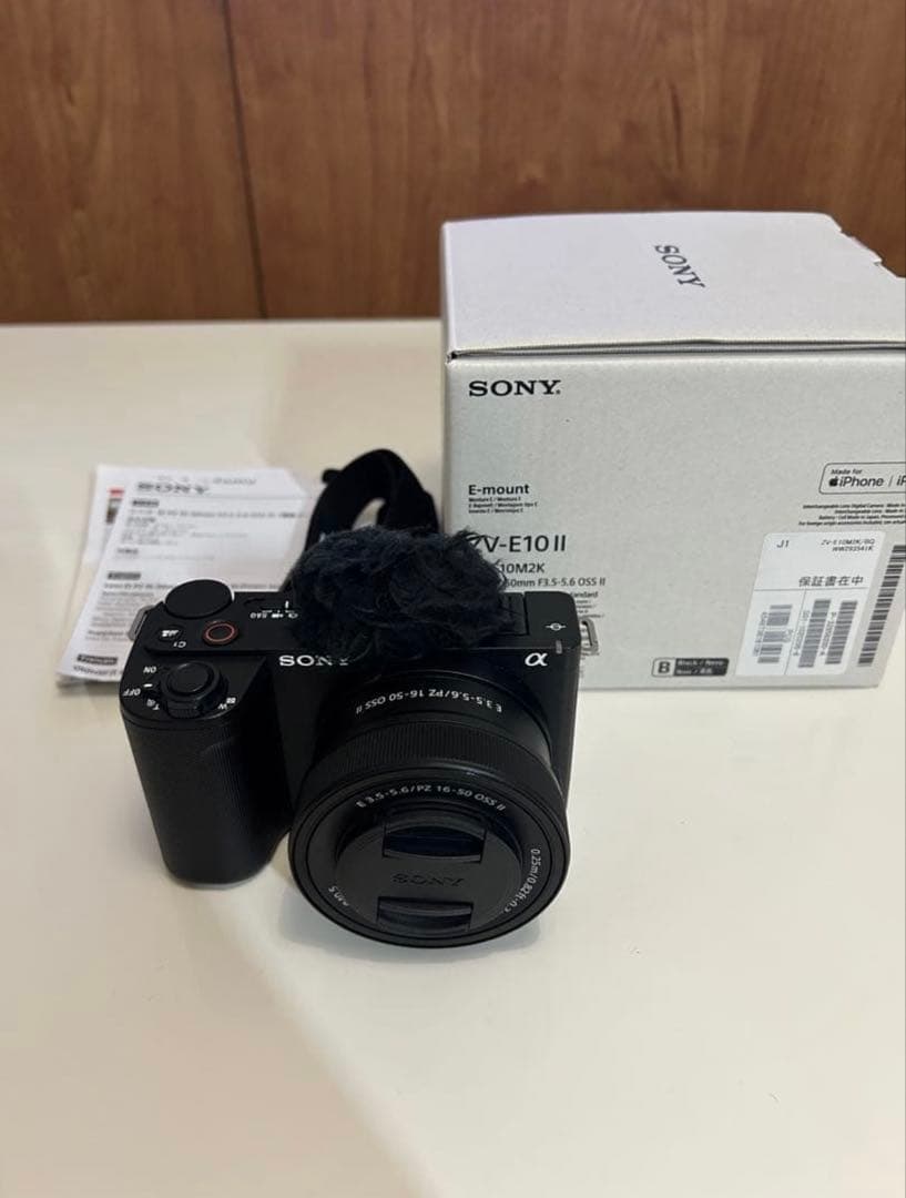 SONY ZV-E10 II ミラーレス一眼カメラ 16-50mmレンズ付き