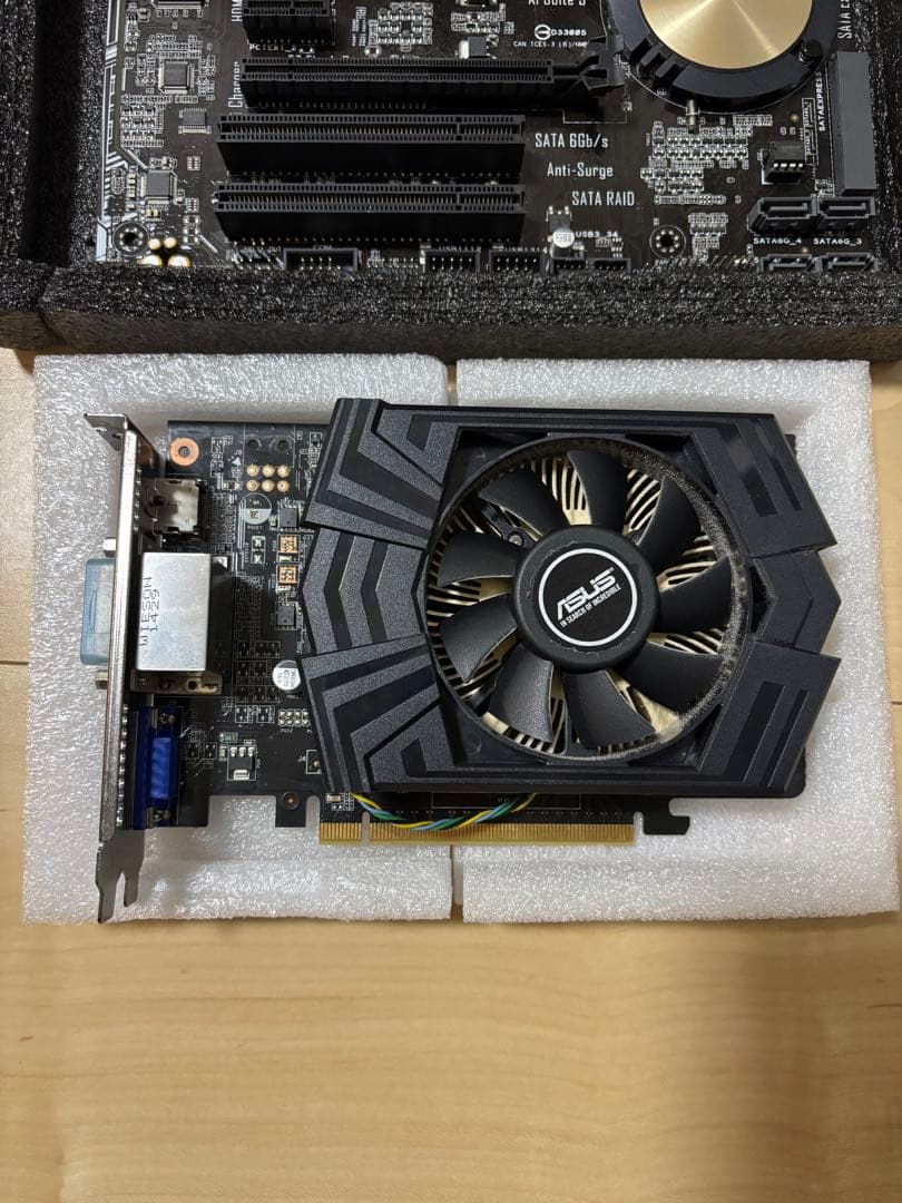 【動作確認済】ASUS H170PRO+Corei5 6600+メモリ16GB等