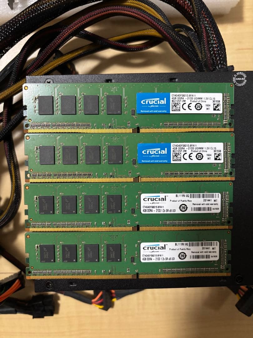 【動作確認済】ASUS H170PRO+Corei5 6600+メモリ16GB等