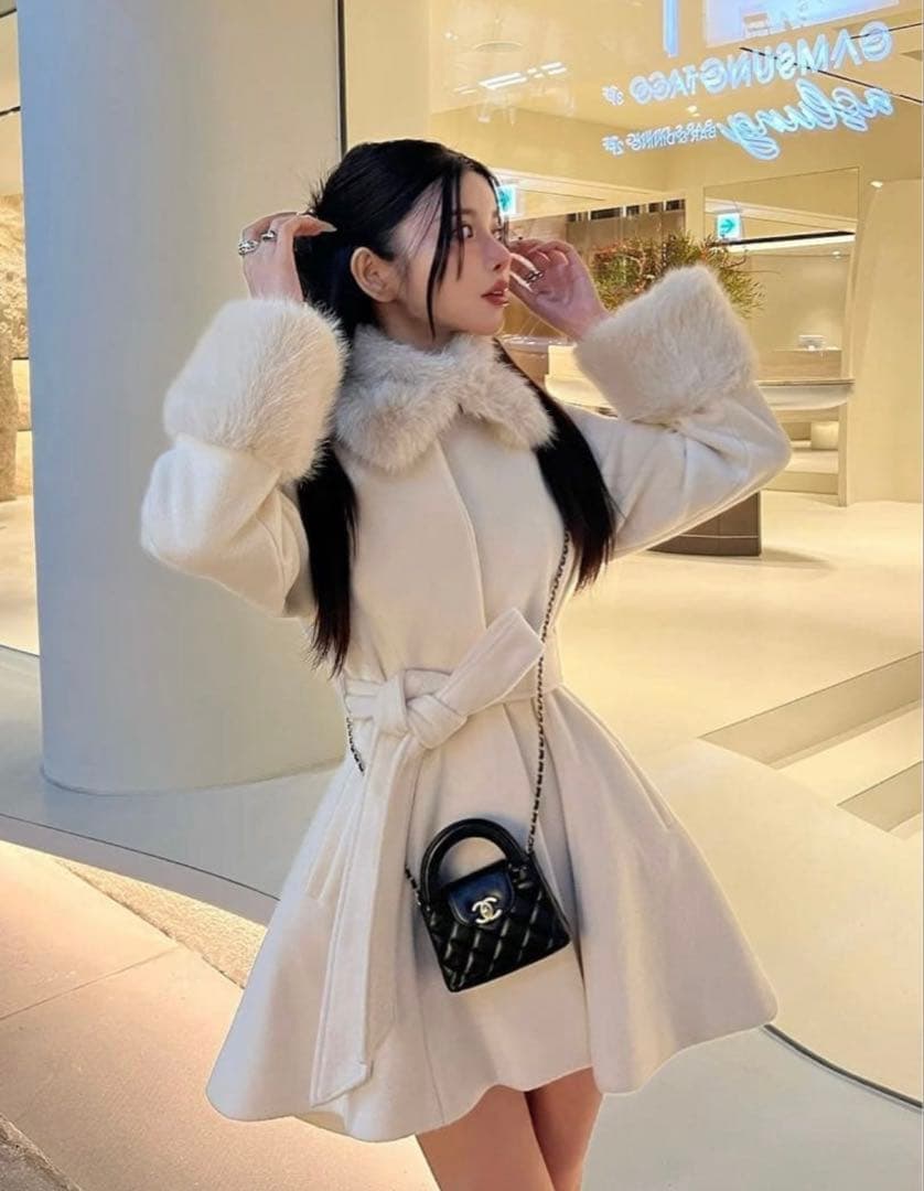 ダーリッチ　Darich ウエストベルトメルトンコート