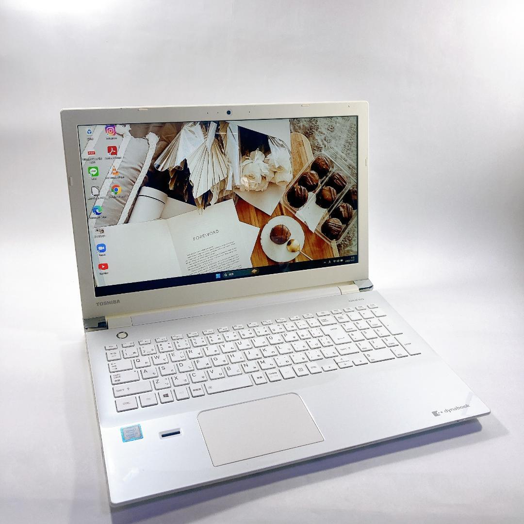 w117✨Core i7/SSD512GB /16GB/大画面の薄型✨ノートPC