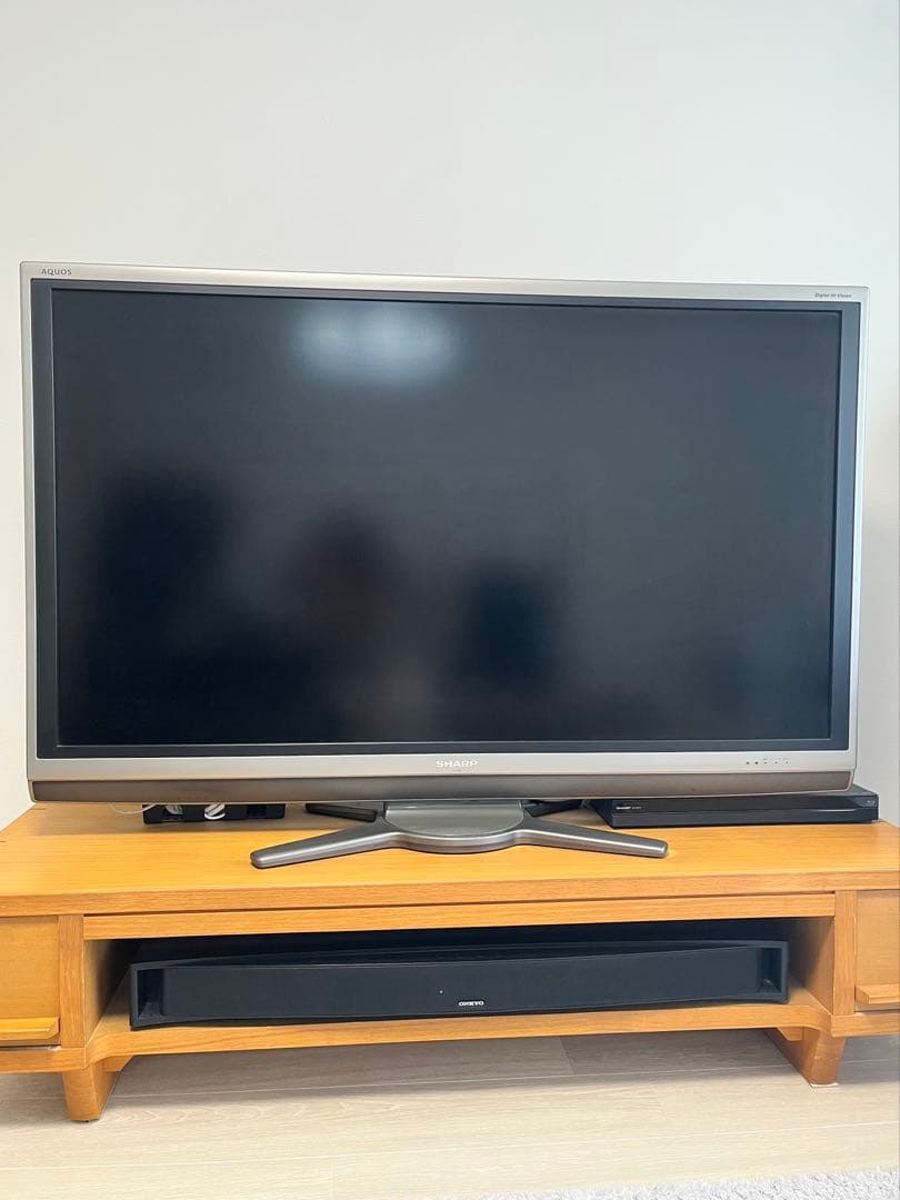 Sharp AQUOS 液晶テレビ 52 シャープ　アクオス　B-CAS付き