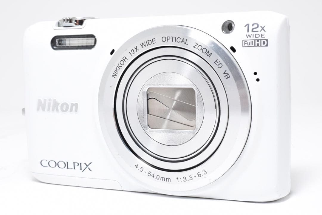 Nikon COOLPIX S6800 ホワイト 12倍ズーム