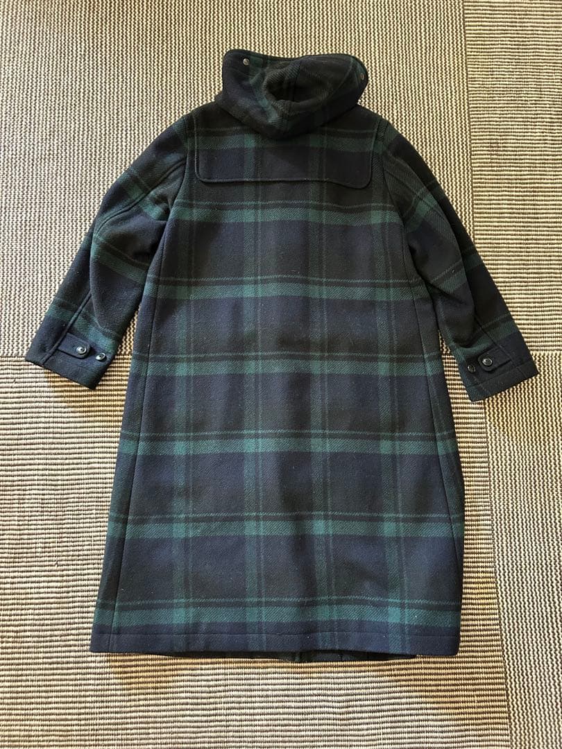 BEAMS BOY ダッフルコート チェック柄