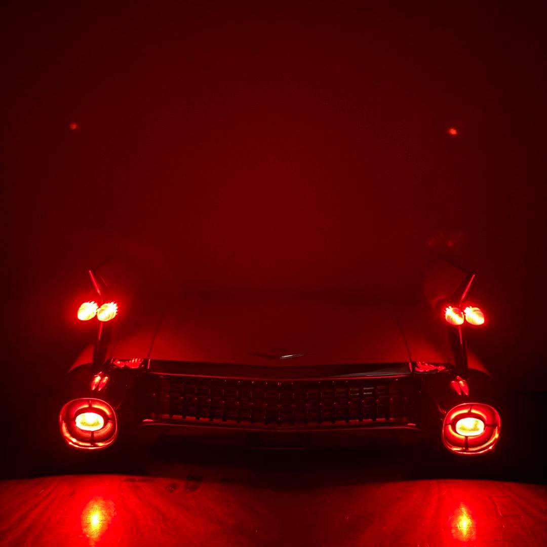 希少 Cadillac キャデラック59年式 ラジカセPOPWORKS ピンク