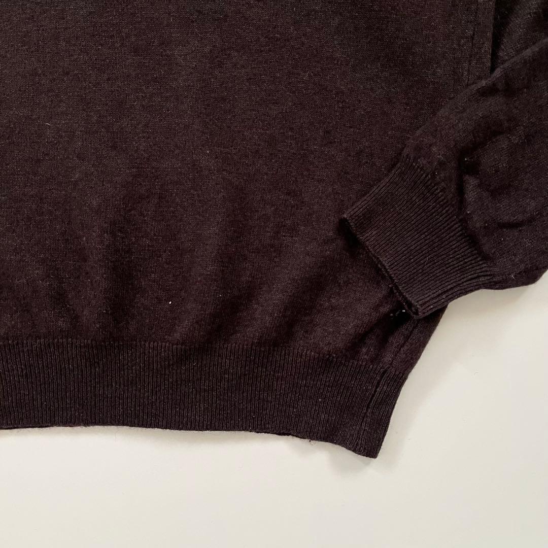 90s イタリア製 perry ellis ペリーエリス ニットポロ ウール