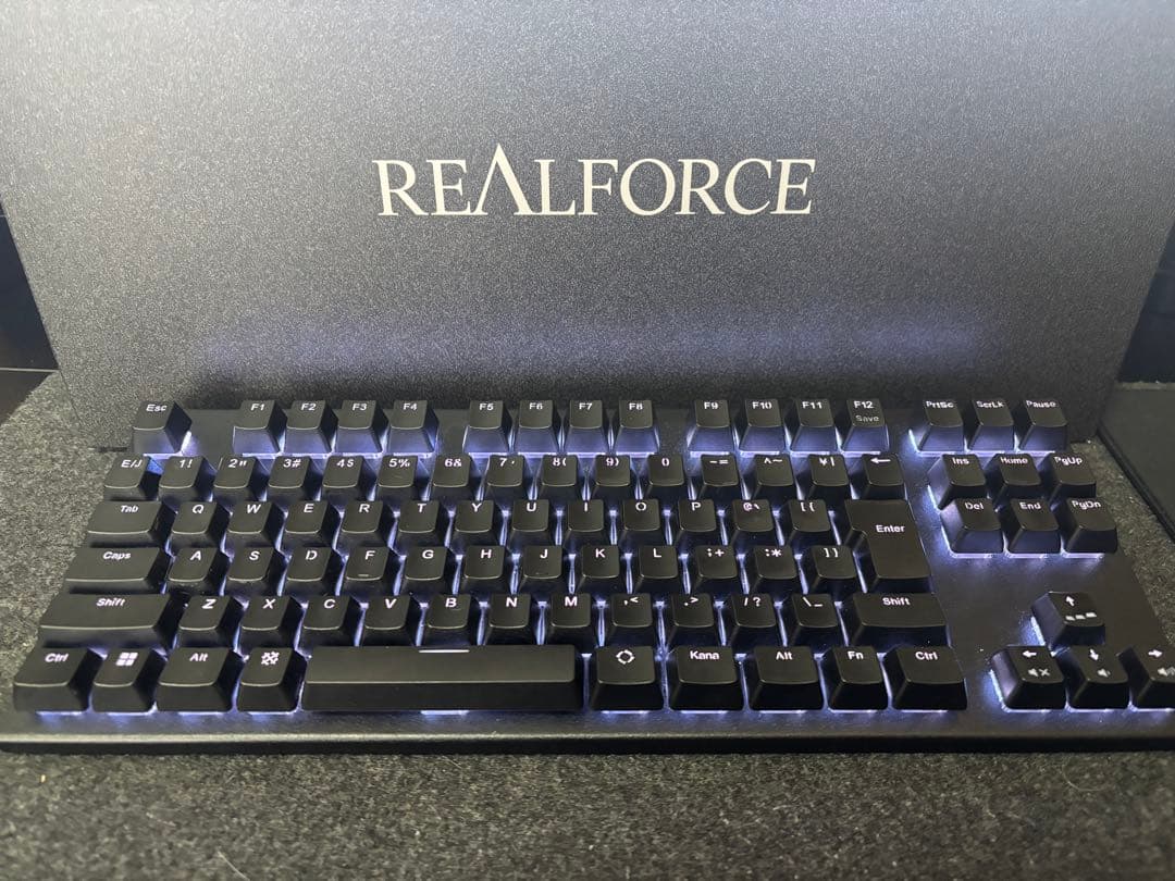 REALFORCE GX1 キーボード ラピッドトリガー　日本語配列　30g