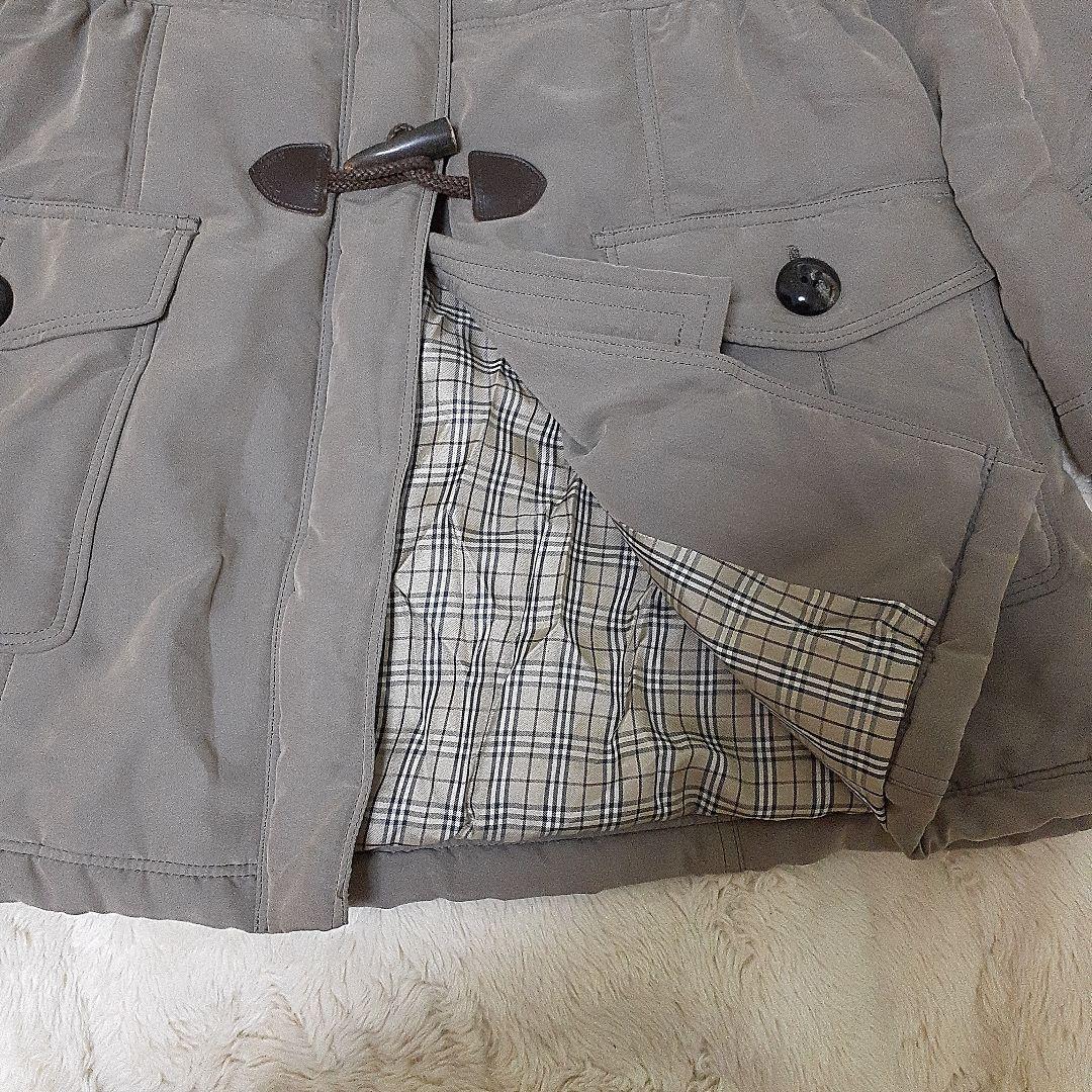 RT-146655BURBERRYカーキーダッフルダウンコート