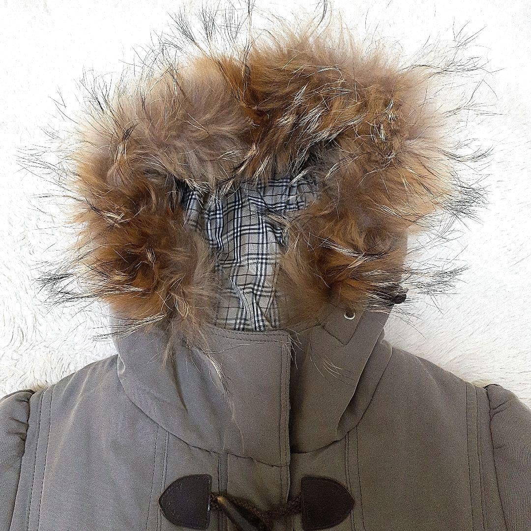 RT-146655BURBERRYカーキーダッフルダウンコート