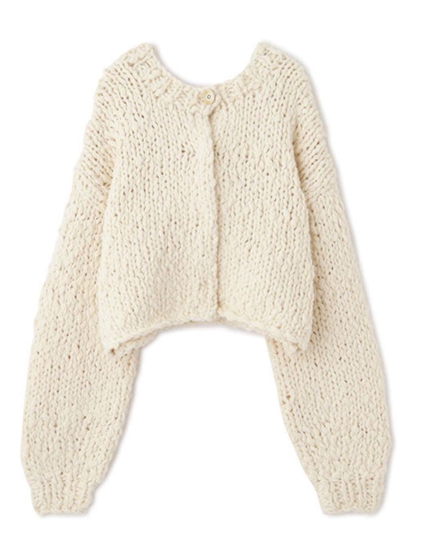 完売商品　etre tokyo 2way ハンドニットカーディガン　セーター