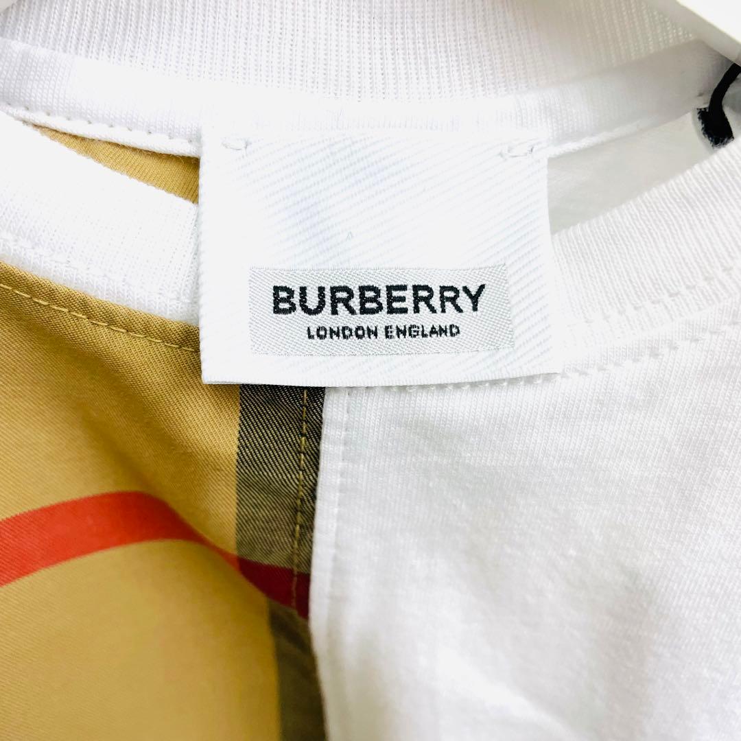 【新品タグ付】BURBERRY バーバリー 半袖ロンパース 食事エプロン セット