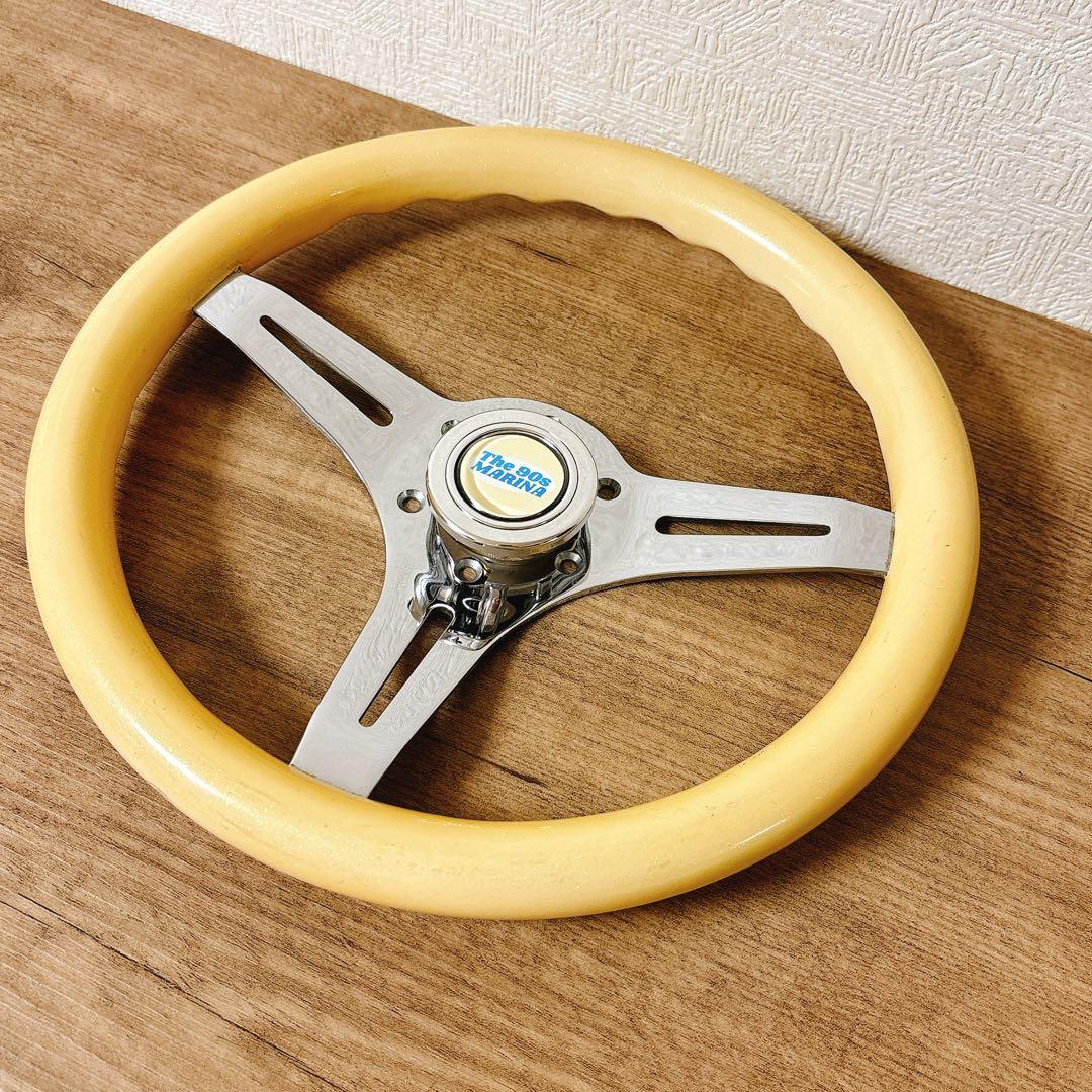 ウッドハンドル　ウッドステアリング　31Φ USDM 旧車　90年代　カスタム