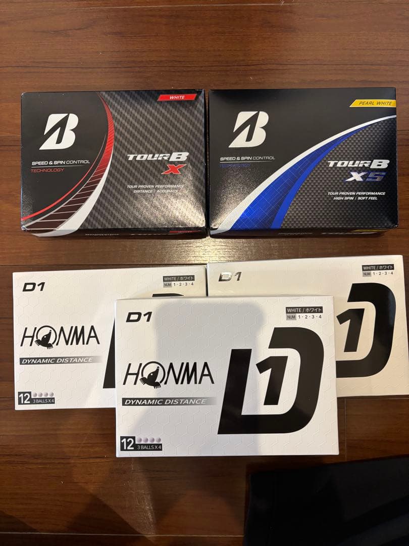 ブリヂストン TOUR B X/XS & HONMA D1 ボールセット