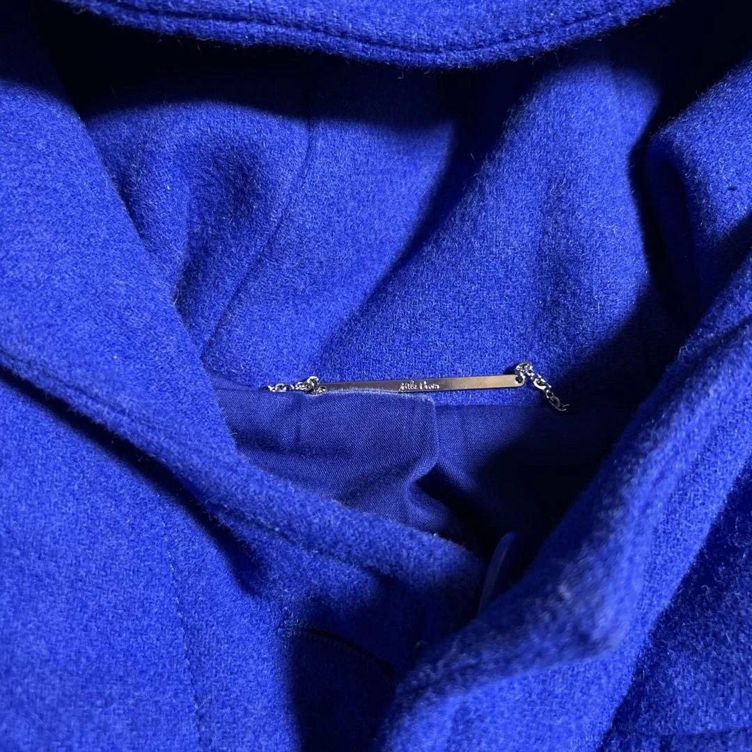 美品　ミラオーウェン　ロイヤルブルー　ロング　ダッフルコート　ブルー