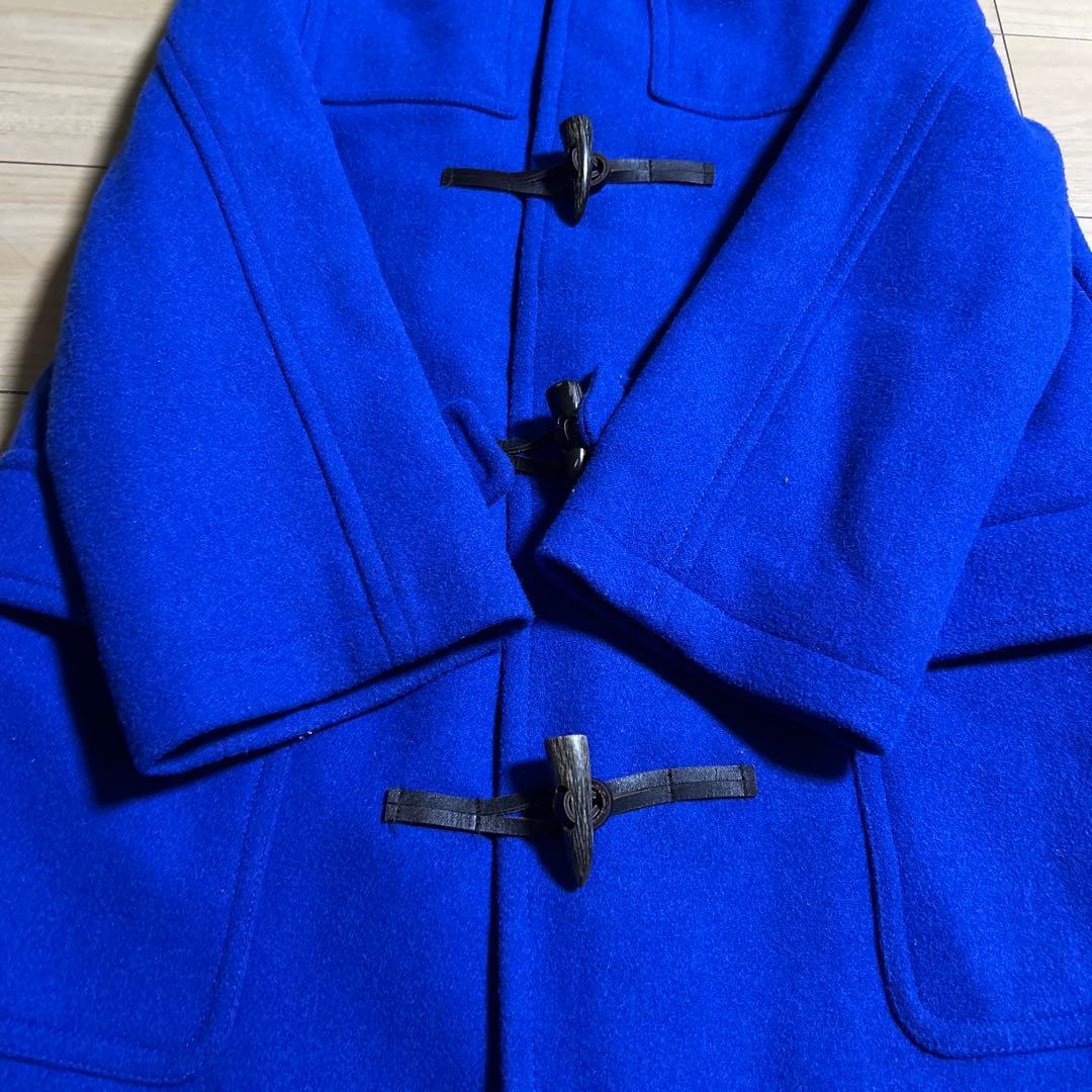 美品　ミラオーウェン　ロイヤルブルー　ロング　ダッフルコート　ブルー