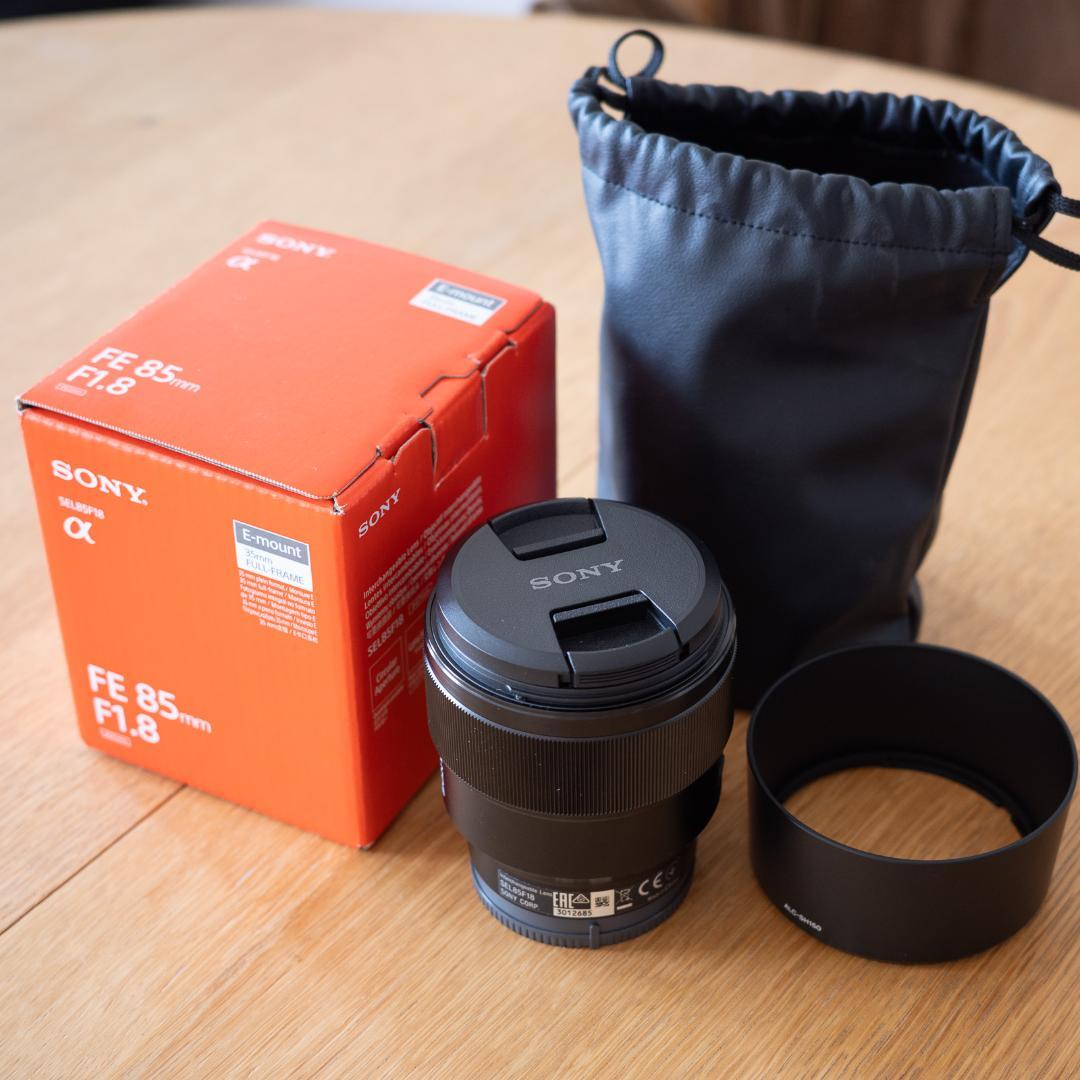 【超美品】 SONY FE 85mm F1.8 SEL85F18