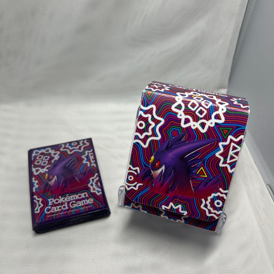 ポケモンカードゲーム デッキボックス・デッキシールド64枚 メガゲンガー　ポケカ