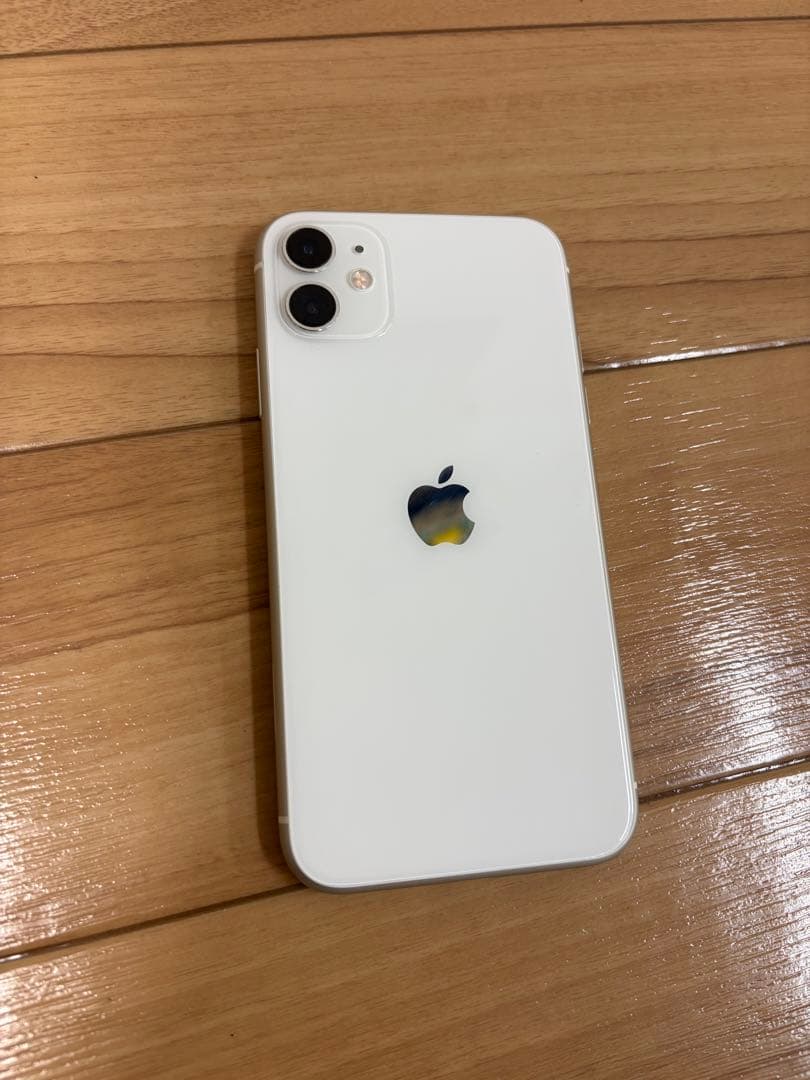 激安✨iPhone 11 256G ホワイト美品（訳アリ)