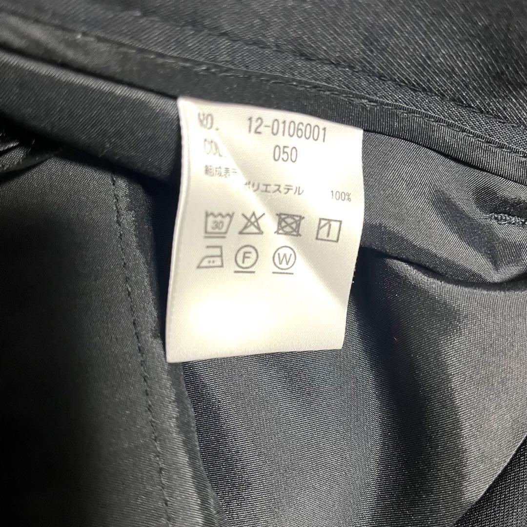 極美品　PLST ノーカラージャケット　パンツスーツ　セットアップ　黒　Mサイズ