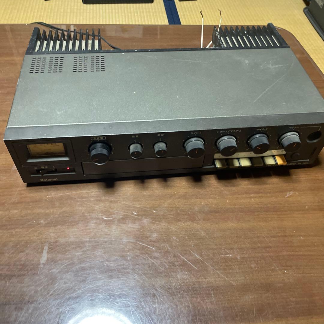 National ハイパワーアンプ 卓上型音響装置　WA-740A ジャンク