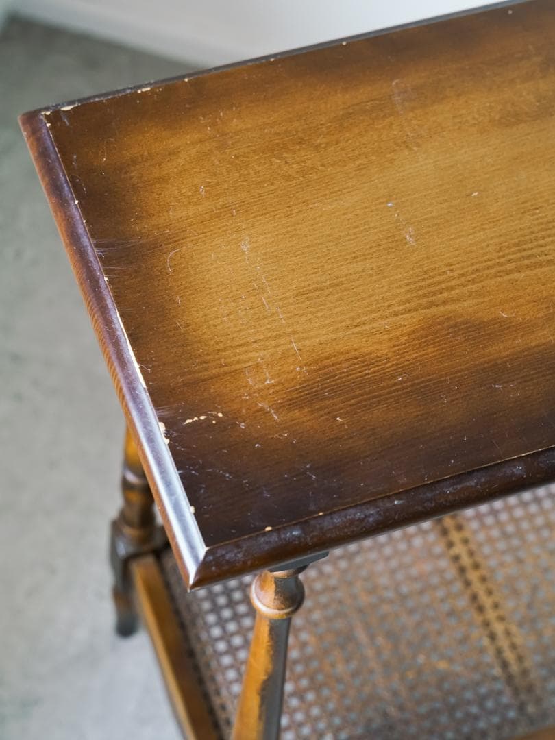 90's karimoku オールドカリモク コロニアル コンソールテーブル