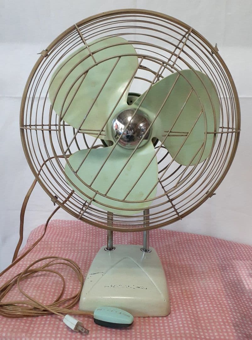 【昭和レトロ】サンヨー扇風機　 30cmホーム扇　元箱付