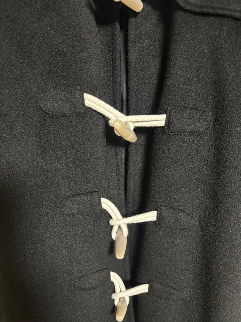 FEKETE high-neck ハイフードロングダッフルコート Sサイズ