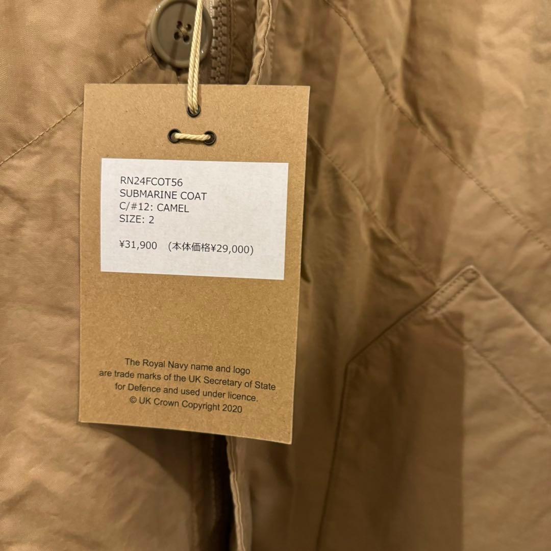 【新品】ロイヤルネイビー サブマリンコート
