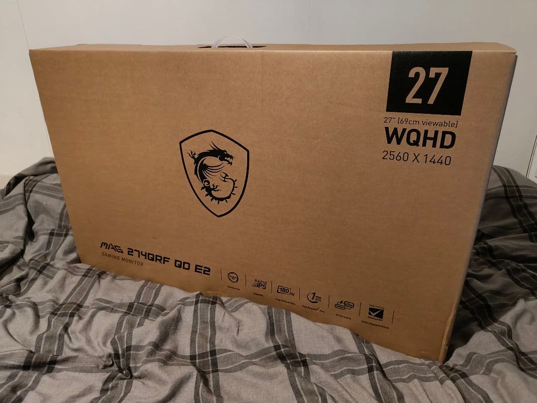 MSI　MAG 274QRF QD E2　Rapid IPS 180Hz