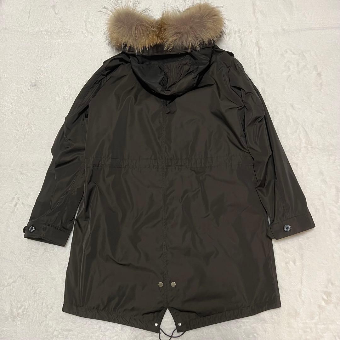 【極美品✨】マッキントッシュ　ダウンコート　ラクーンファーフード XL