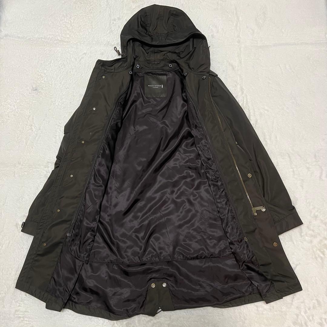 【極美品✨】マッキントッシュ　ダウンコート　ラクーンファーフード XL