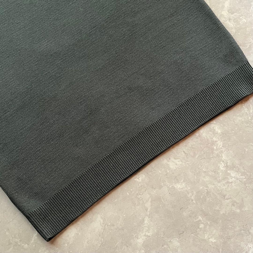 極美品☆パブリック トウキョウ／バウンドウールミラノリブ ハイネックニット XL