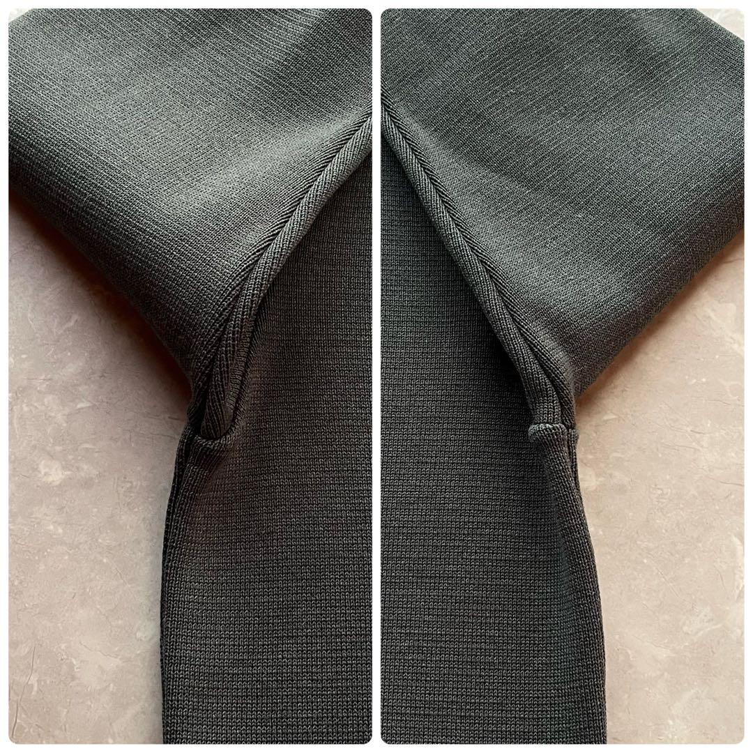 極美品☆パブリック トウキョウ／バウンドウールミラノリブ ハイネックニット XL