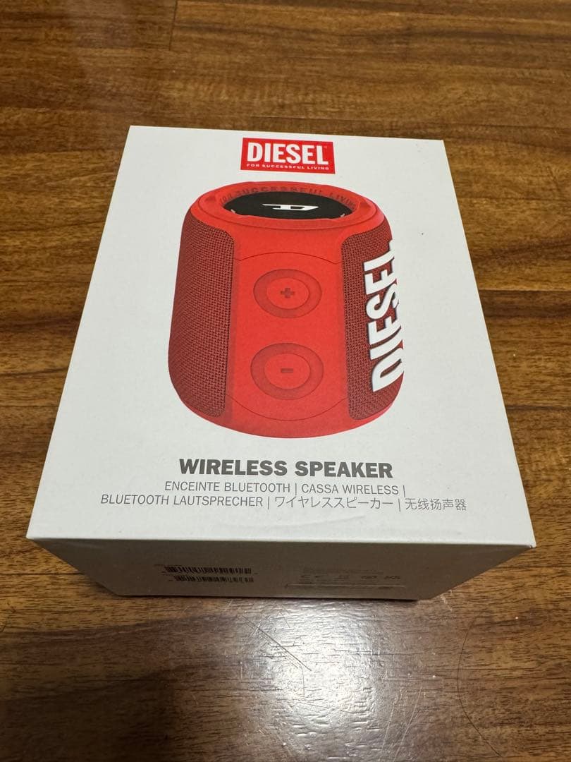 【DIESEL 】ワイヤレススピーカー red⚪︎未使用⚪︎