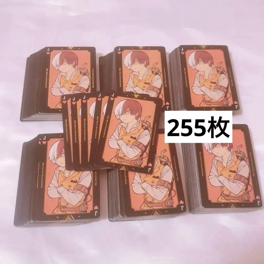 僕のヒーローアカデミア 轟焦凍 原作 ヒロアカ展 原画展 スチパン トランプ♡J