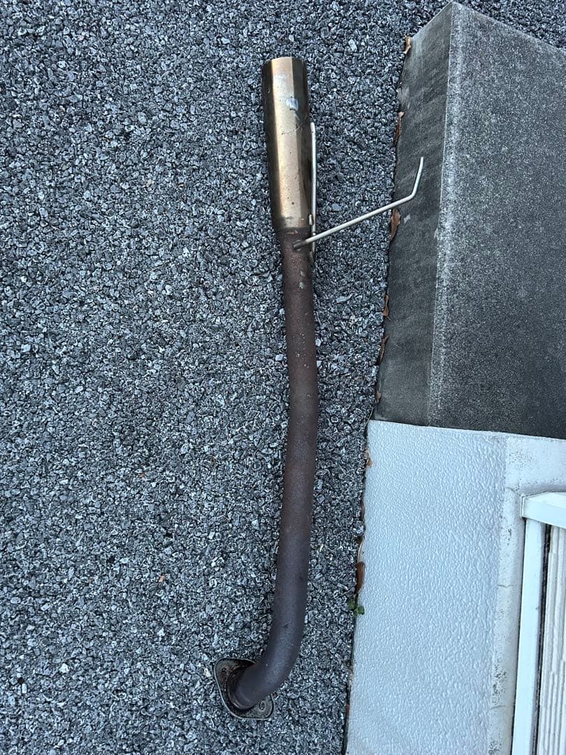 GE フィット ゼロファイター リアピース マフラー