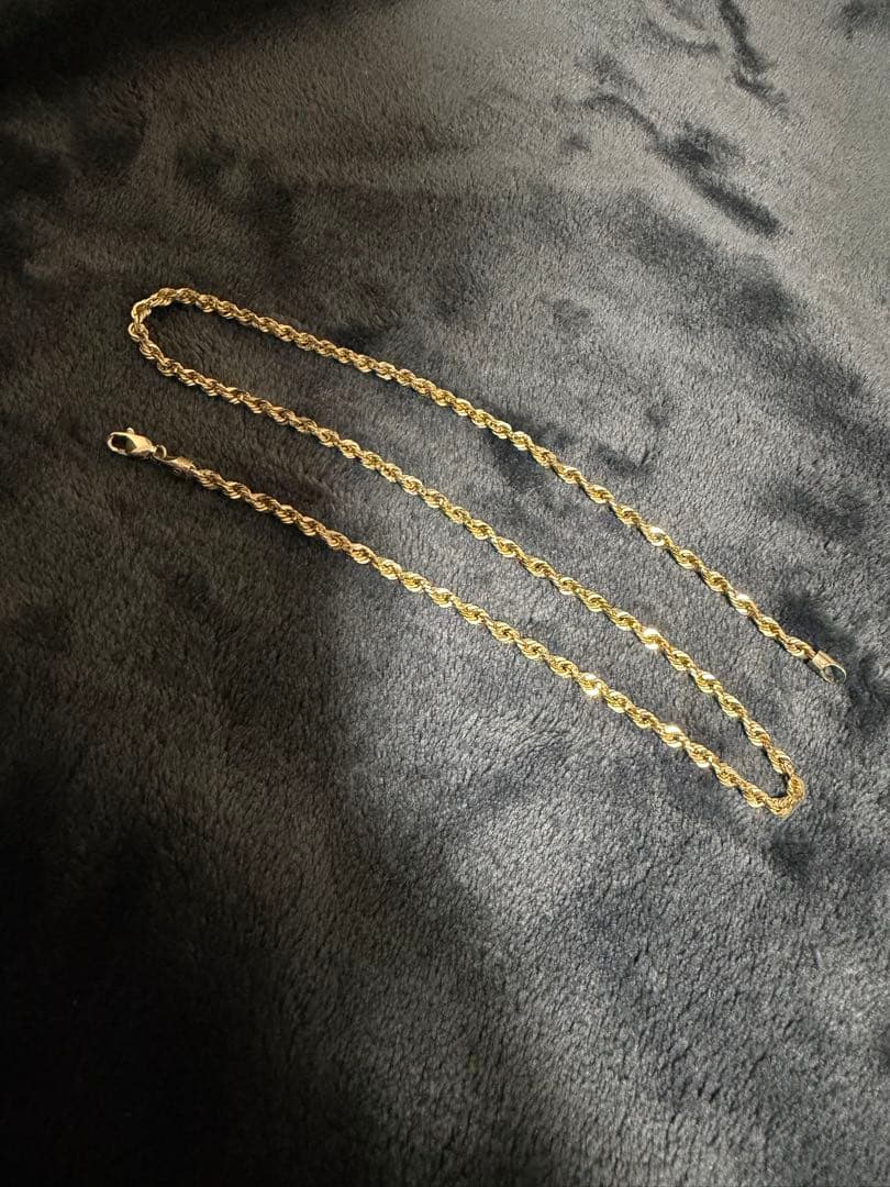 アヴァランチ 10k ロープチェーン　 幅2.8mm 45cm