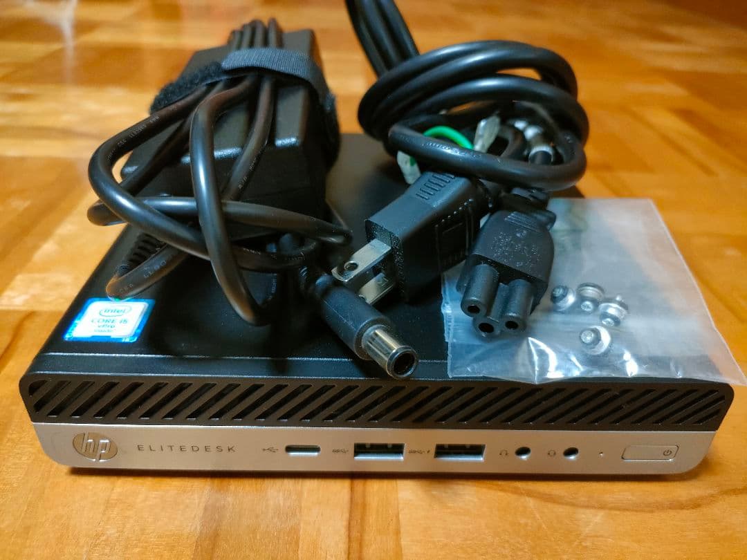 HP EliteDesk 800 G3　i5　6500T　8GB　HDD無