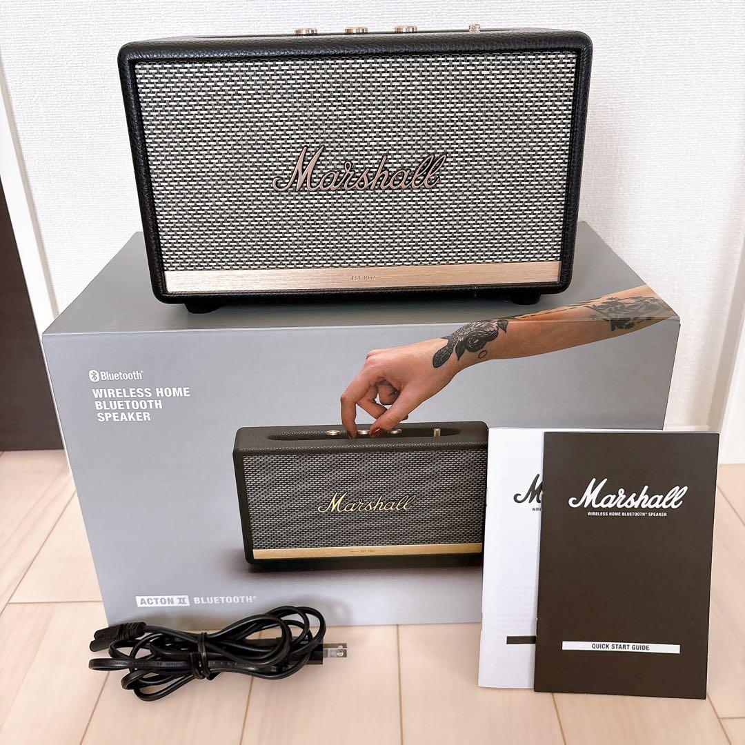 美品◎Marshall ACTONⅡ ワイヤレススピーカー　Bluetooth