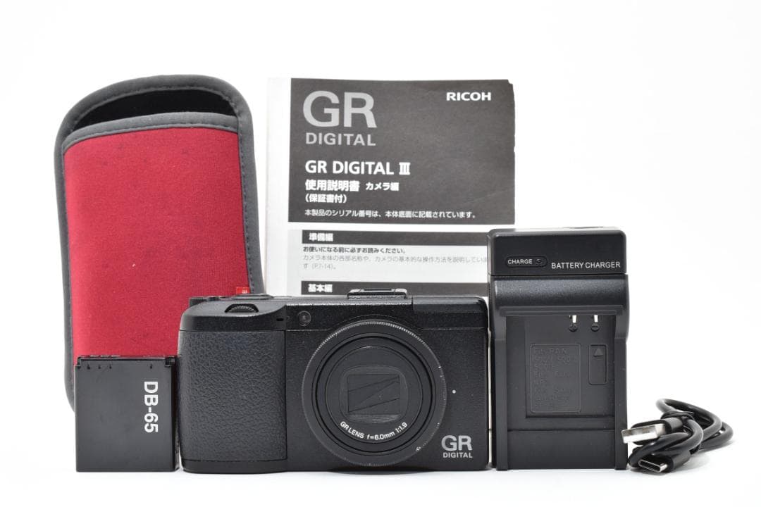 リコー　RICOH GR DIGITALⅢ 《ショット数2467回》 1492