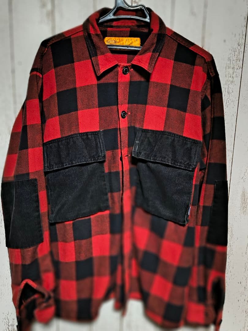 CHALLNGER バッファローチェックシャツ